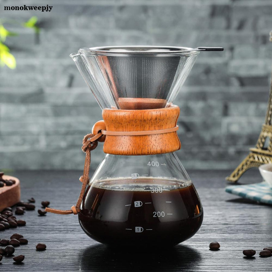 400ml Pour Over Coffee Maker